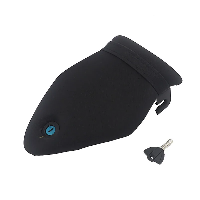 Кожаный задний коврик для пассажирского сиденья с замком черный BMW S1000RR S 1000 RR s1000rr