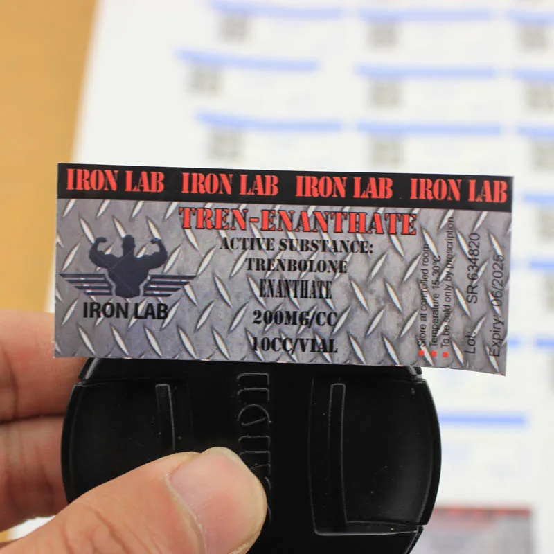

Self adhesive paper barcode sticker, black printing serial numbers barcode label roll