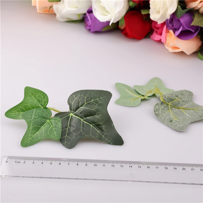 

20 Pcs Simulation Leaves False Hand DIY Accessories Wreath Material Decoration Rattan Ginkgo Biloba