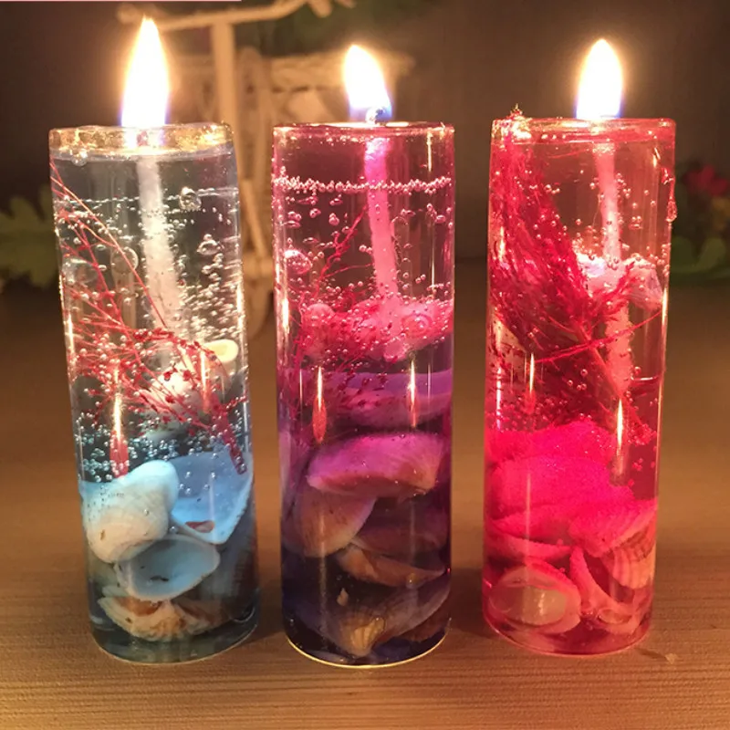 Свечи ароматические морские желе свечи романтический подарок ко Дню Святого
