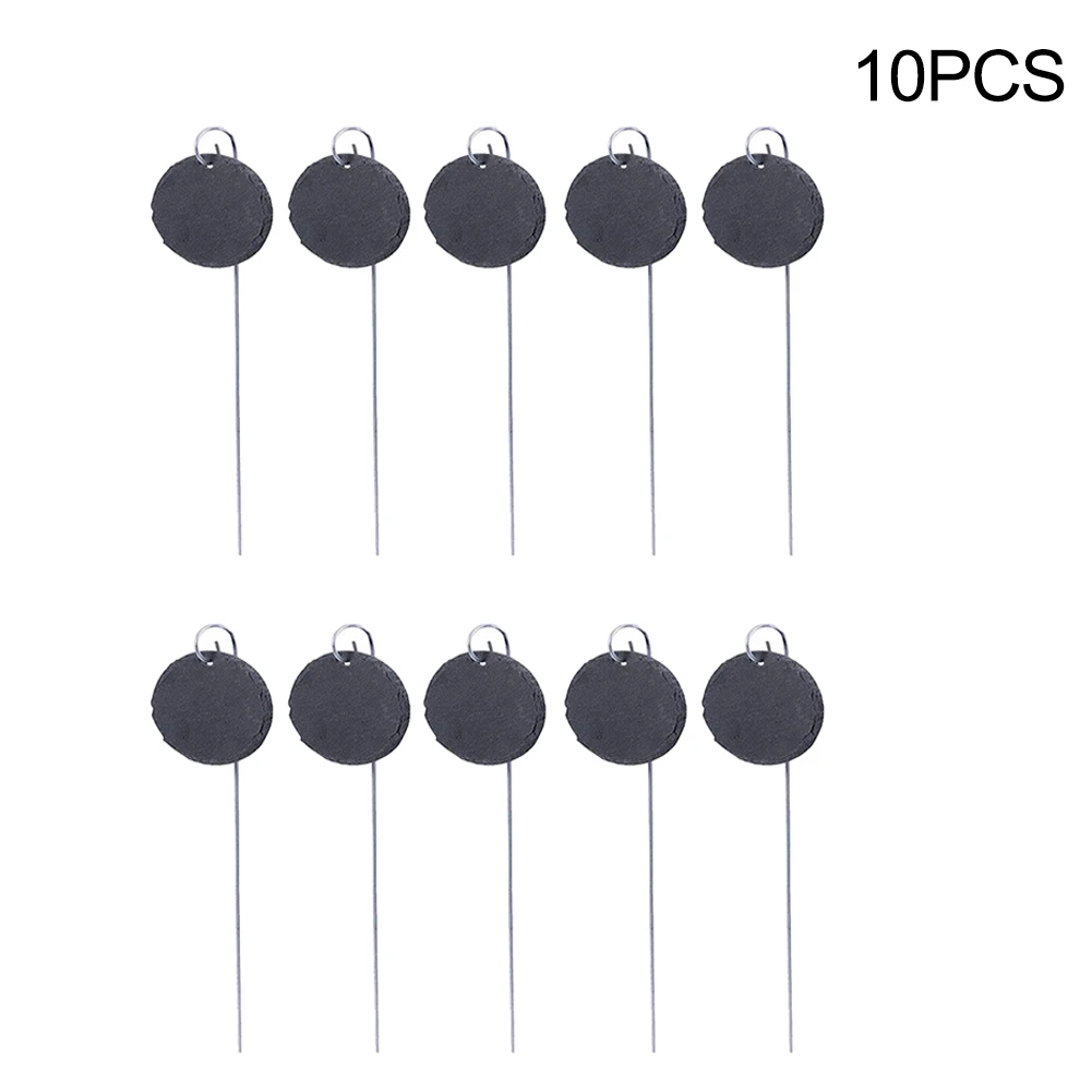

10pcs/set Planters Pots Hanging Tags Succulent Nursery Plant Label Sign Reusable Garden Marker Stone Bonsai Classification