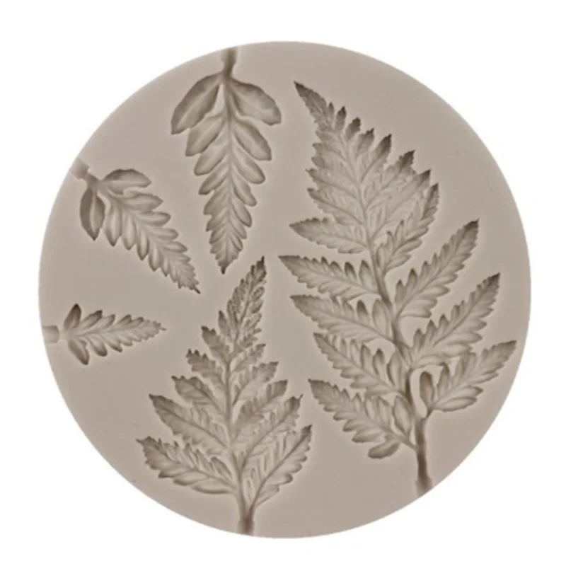 Силиконовые листья шаблон DIY помадка украшения торта инструменты печенье