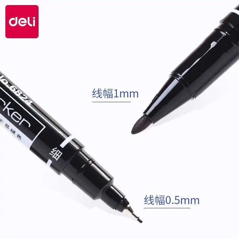 

1/3 шт./набор, перманентные маркеры, 0,5/1,0 мм