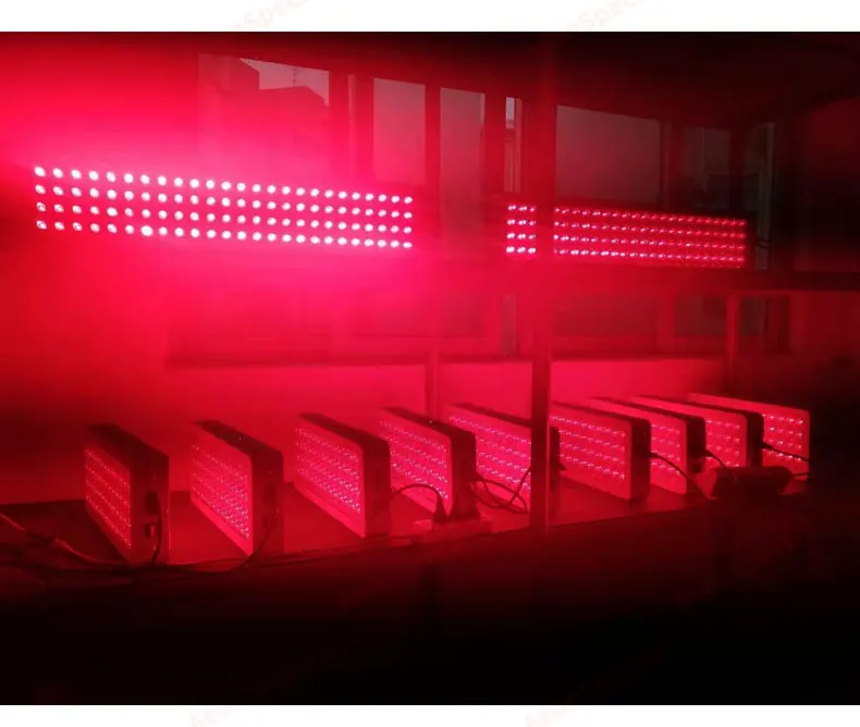 180W 300W 600W LED Red Light Therapy Deep Red 660nm and Infrared 850nm Red Therapy Lamp for Skin care and Pain