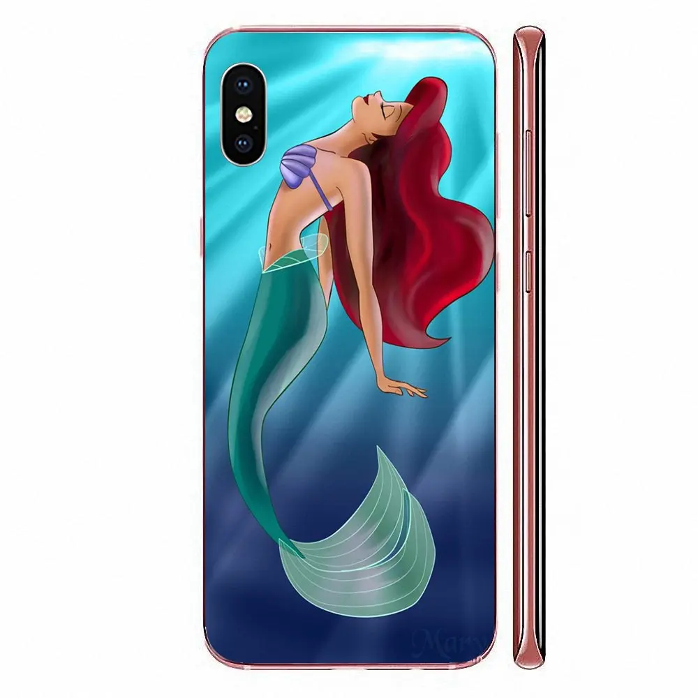 Витражное стекло Ариэль маленькая Русалочка Мягкий ТПУ Новый стиль уникальный