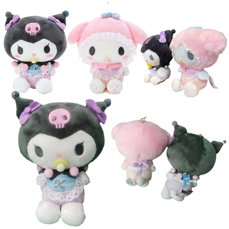12 см My Melody японская милая детская соска нагрудник Kawali koomi Мягкие плюшевые куклы