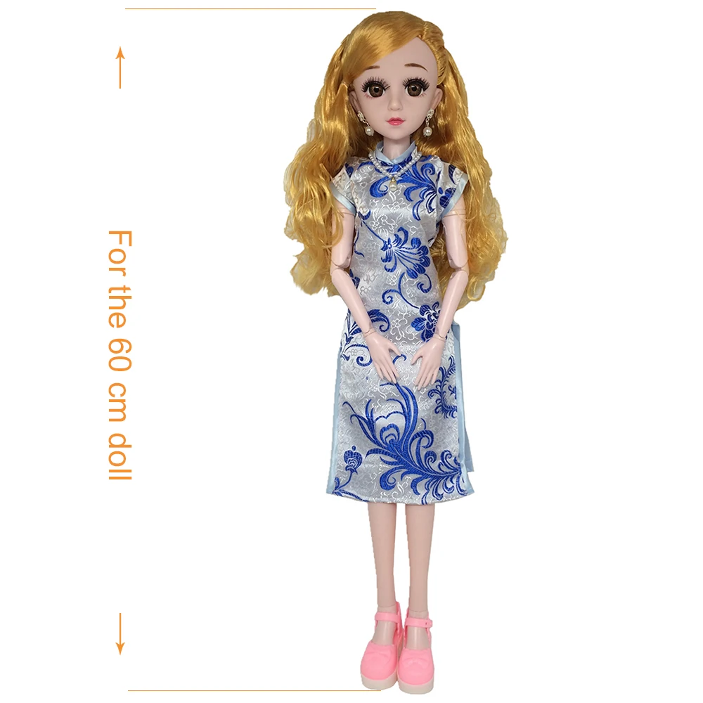 Вечернее платье Cheongsam 60 см кукла старого Бобби игрушка для девочки сказочная