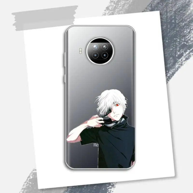 

Tokyo Ghoul Japan anime Phone Case Transparent for Xiaomi Redmi note 10 t 8 9 pro lite 11