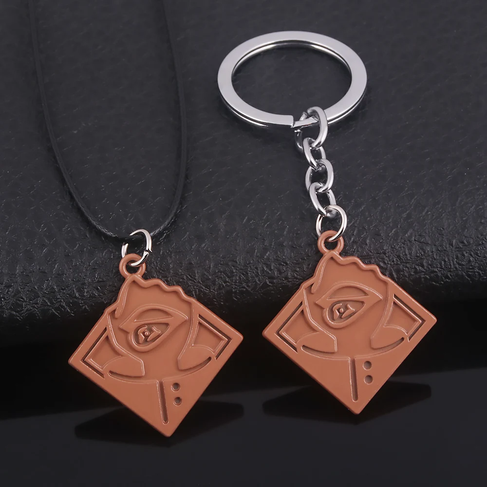 Брелок для ключей женщин и мужчин аниме ююютсу касин годзо Сатору итадор