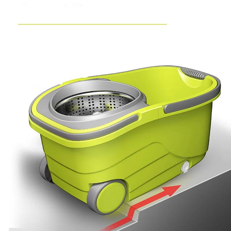 Швабра с подвесным разделением колесами БЫСТРОРАЗЪЕМНАЯ швабра чистящая