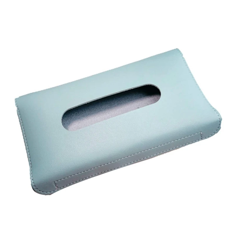 

Car Tissue Holder, Leather Car Visor Tissue Holder Mask Holder Seatback Tissue Box Paper Storage Cases for Auto