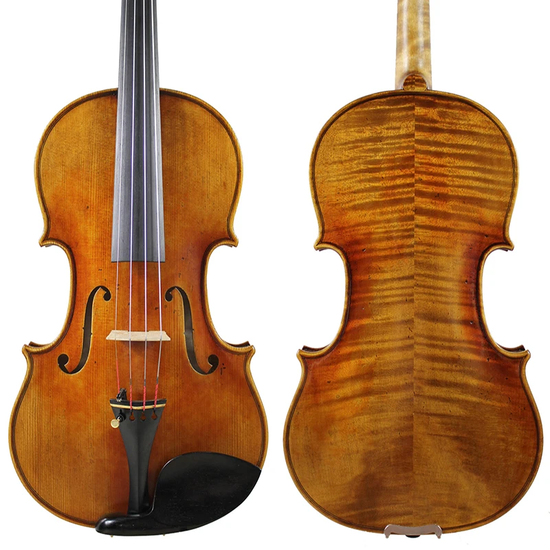Скрипка Stradivarius Kruse 1721 для левой руки, скрипка o «Все Европейское дерево», лучший тон