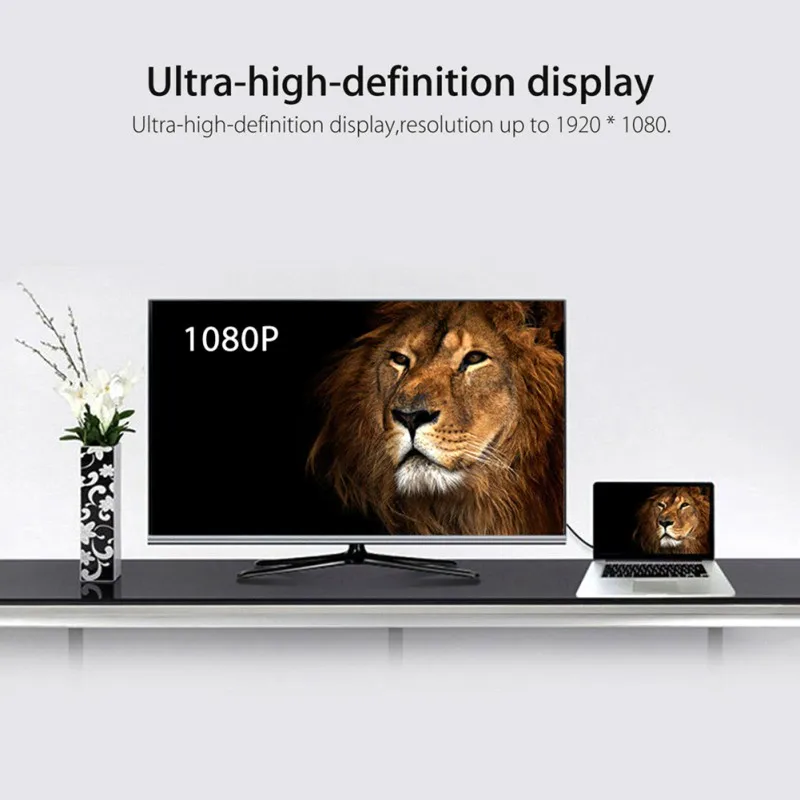 

New HD 1080P USB 3.0 To HDMI Video Cable Adapter Converter For PC Laptop HDTV LCD TV 2020