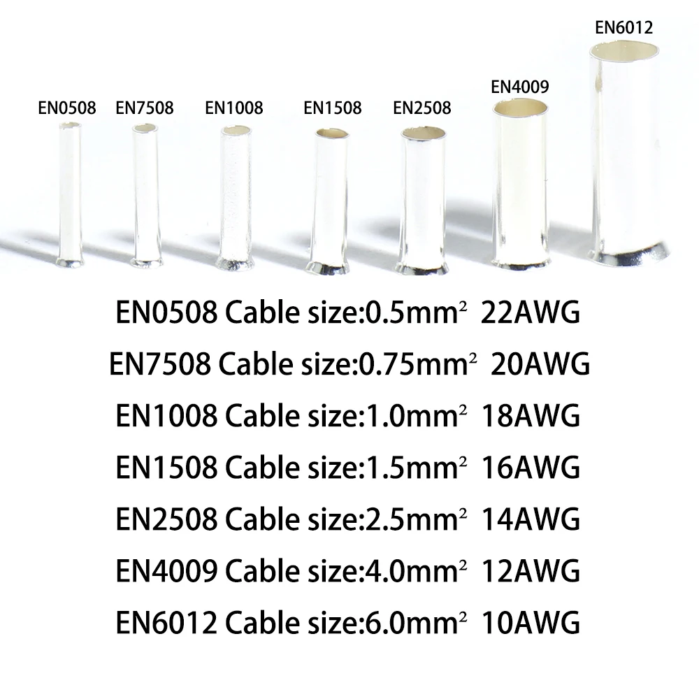 Электрический обжимной шнур EN ОБЖИМНАЯ трубка обнутая Стыковая проводка медный
