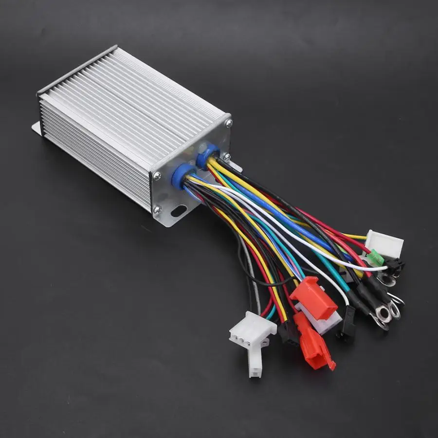 

36V/48V 350W Brushless DC Motor Regulator Controller 103x70x35mm For Electric Bicycle E-bike Scooter Brushless Controller