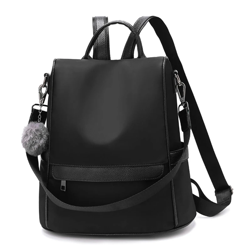 

Women Backpack Purse Waterproof Nylon Anti-theft Rucksack Shoulder Bag A69C