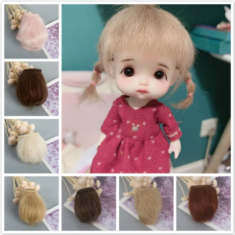 5*100 см Чистый мохеровый парик для самостоятельной сборки детские куклы волосы с