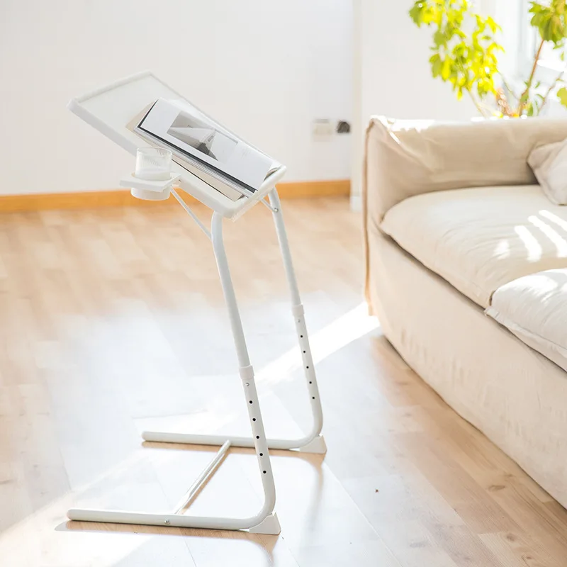 

Foldable Computer Table Bedside Table Coffee Table Bedroom Side Table Can be Lifted Standing Desk