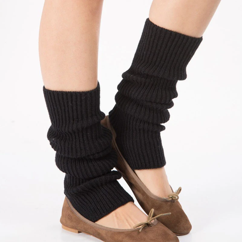 

Ballet Latin Leg Warmers Knitting Socks Warm Long Socks For Adult Kids Fitness Dancing Exercising Walking Foot Warmer Female