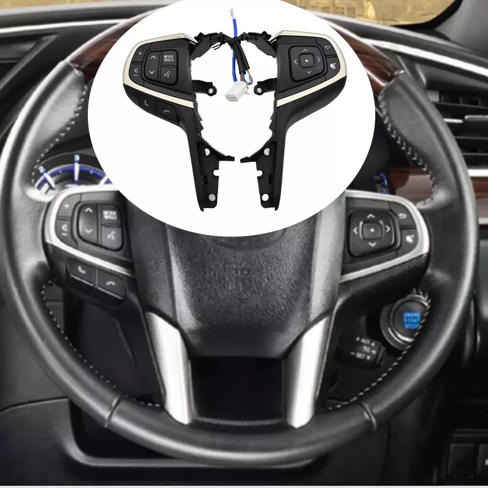 

High Quality Multifunction Steering Wheel Button Switch Cruise Control 45186-0K120 FitFor Toyota Innova 2015-2017