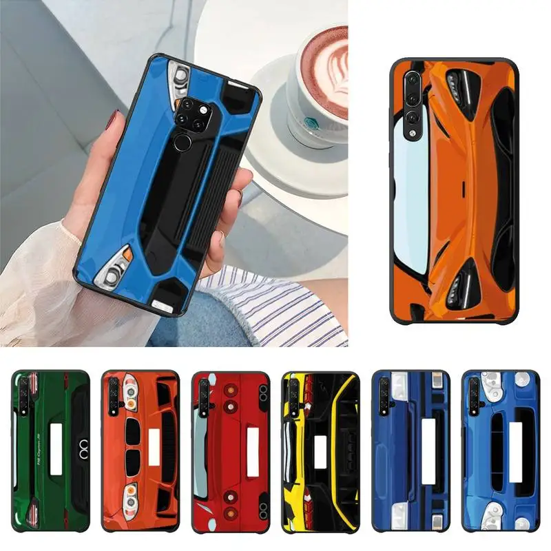 

YNDFCNB Fashion Drift Cars Auto JDM Bling Cute Phone Case For Huawei P20 P30 P10 lite P20Pro PSmart Y7 Y6 Prime Mate20 Nova3E