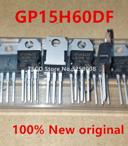 2019 + GP15H60DF STGP15H60DF 15A/600V 100% Новый оригинальный 10 шт.|Реле| |