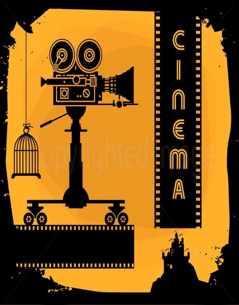 

CINEMA LARGE METAL TIN SIGN POSTER VINTAGE STYLE PLAQUE