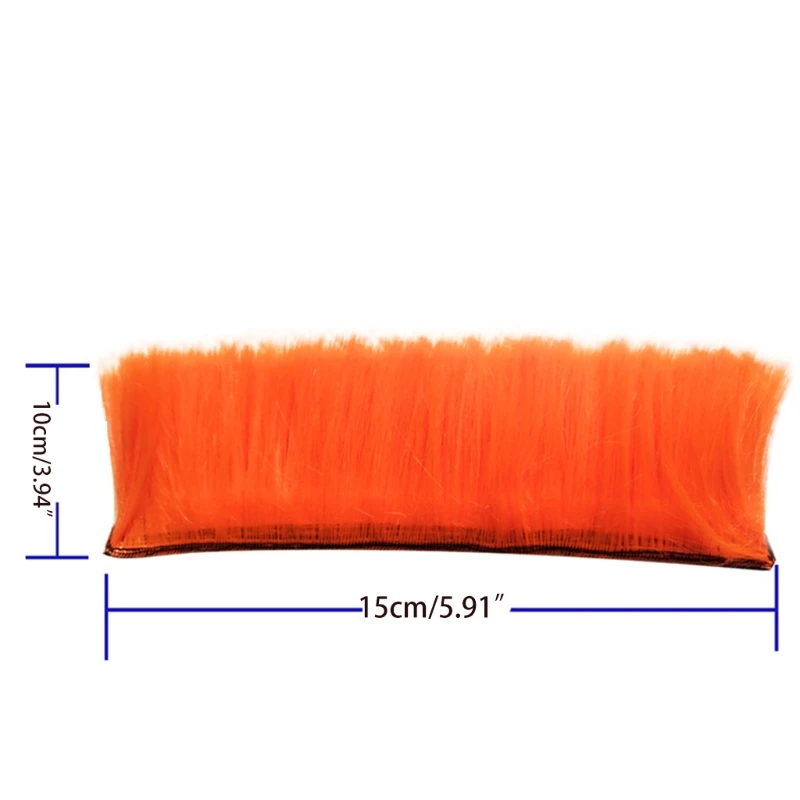 

Helmet Mohawk Universal Synthetic Wigs Novel Decoration for Motorcycle Helmet Ski Sports Helmet Accessories