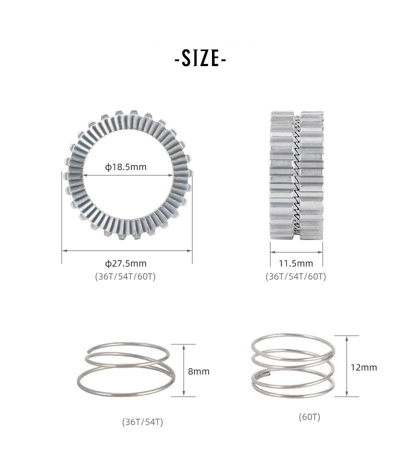Комплект для обслуживания ступицы велосипеда швейцарского MTB трещотка Star SL 54 TEETH