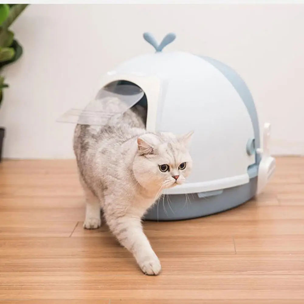 Кошачий лоток для кошек полностью закрытый кошачий Туалет Дезодорант очень большой анти-брызг кошачий наполнитель поставки кастрюль ящик большое пространство