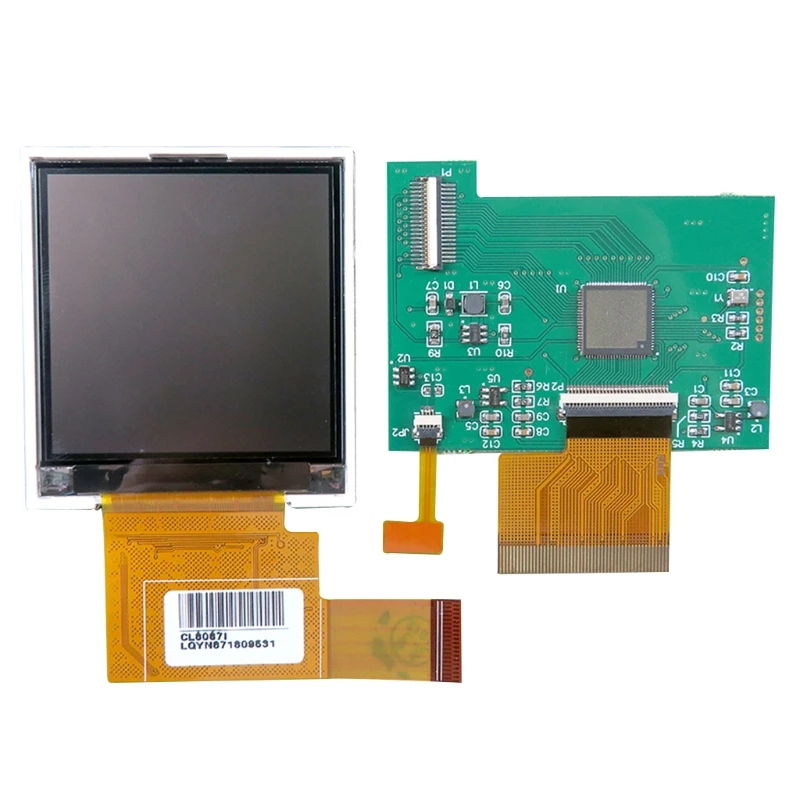 

GBC Bright Screen + Adapter Board Gbc Bright Screen GBC LCD Screen GBC Polarizing Film Backlight Plate 2.0+/Y Screw