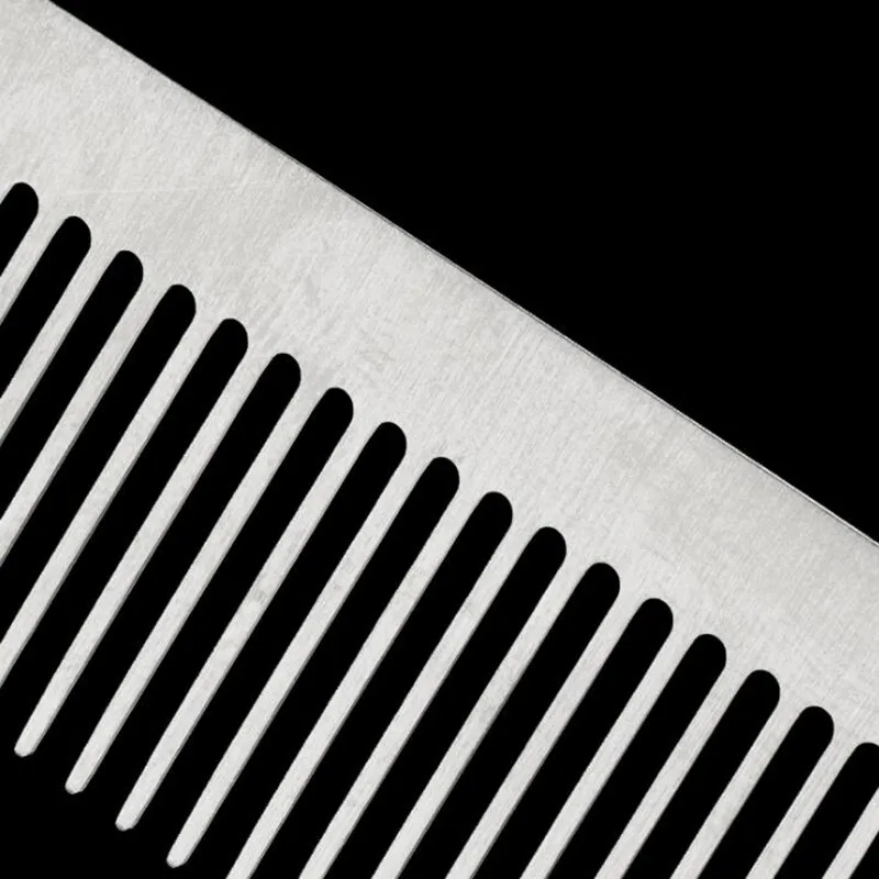 1 шт. расческа для волос из нержавеющей стали профессиональные расчески стрижки