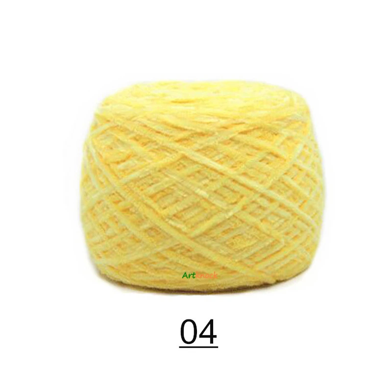04 1pc 1 шт = 250 грамм большой wol пряжа для вязания lana tricot Глянцевая линия мода шоу вязание крючком Пряжа вискоза окрашенная - Цвет: 04 1pc