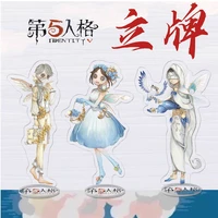 2202 hot anime identity v emma woods fiona gilman acrylic game figure stand model plate desk decor fans collection prop gifts