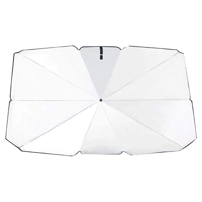 

Automotive Front Window Parasol Silver Coating Can Windshield Sun Visor Anti UV Protection Sun Block Shade Cover Sunshades