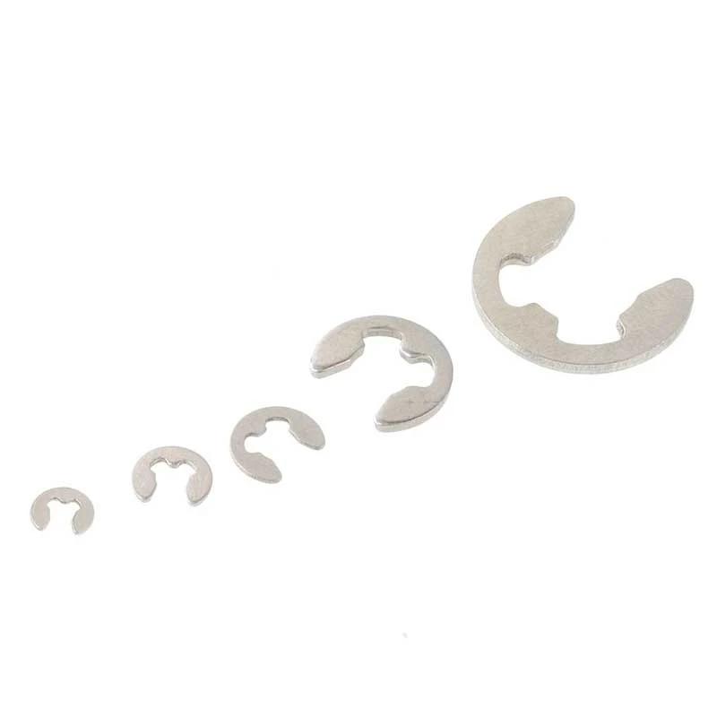

5pcs M1.5-M7 Stainless Steel E Circlip Retaining Ring Washer for RC Model Car Shaft Fastener