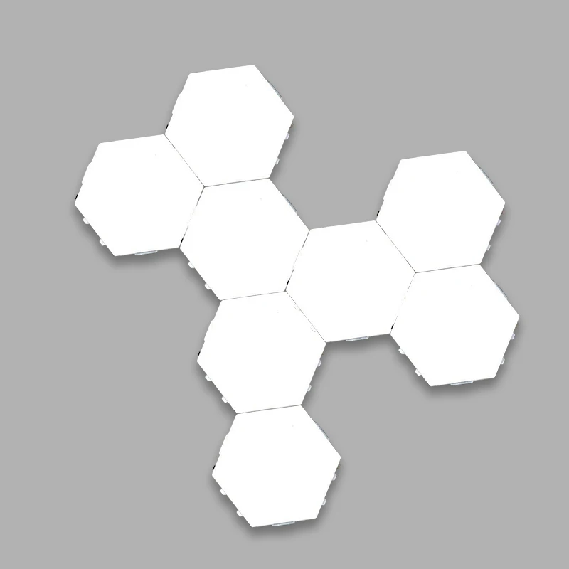 Квантовые шестиугольные лампы модульный сенсорный светодиодный светильник