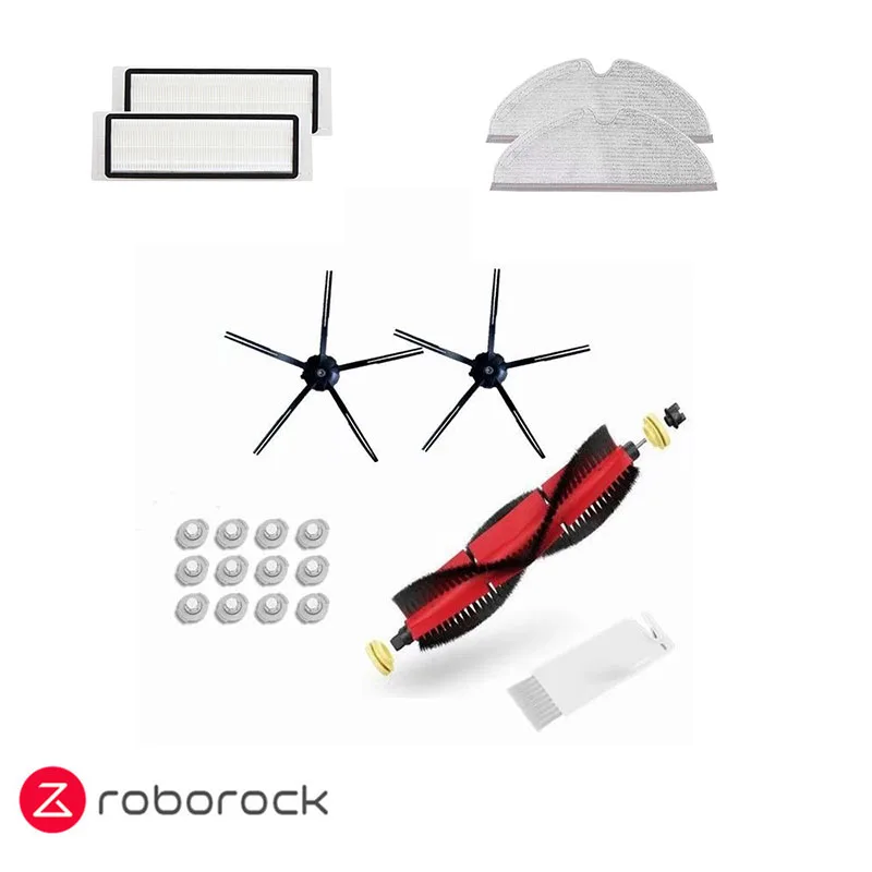 

Xiaomi Roborock S50 s51 S55 S6 vacuum cleaner cleaning HEPA filter removable brush side, brush mop filter element