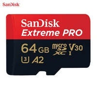 sandisk 100 original tf micro sd card extreme pro memory card u3 256gb 128gb 64gb 32gb phone camera 4k video recording
