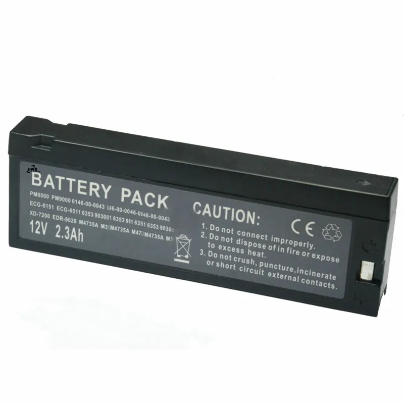 2pc Replacement Mindray PM9000 PM800 PM9800 PM7000 MEC1000 MEC2000 LCS-1912ANK LC-TA122PU ECG-8420K ECG-92C Medical Battery | Электроника