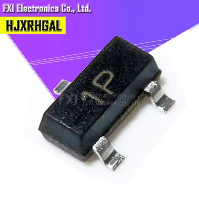 100 шт. MMBT2222A СОТ 23 MMBT2222 2N2222 1P SMD общего назначения Транзисторы NPN 40V 0.6A Бесплатная
