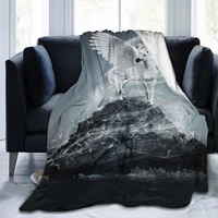 ultra soft sofa blanket cover blanket cartoon cartoon bedding flannel plied sofa bedroom decor for children and adults 45450