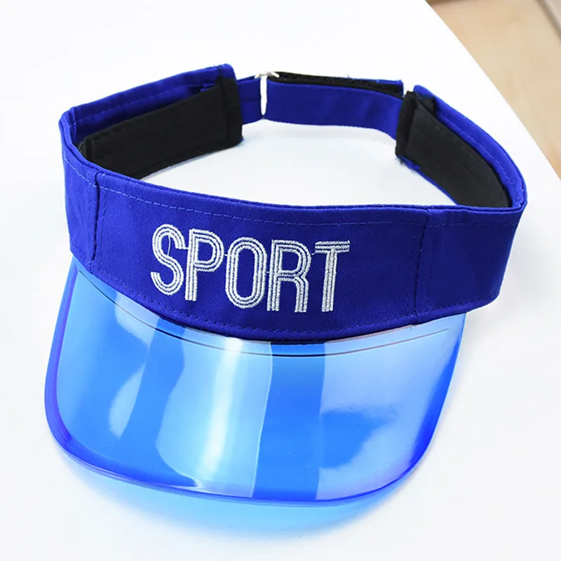 Пластиковый козырек унисекс Детская кепка от солнца прозрачная Спортивная Милая