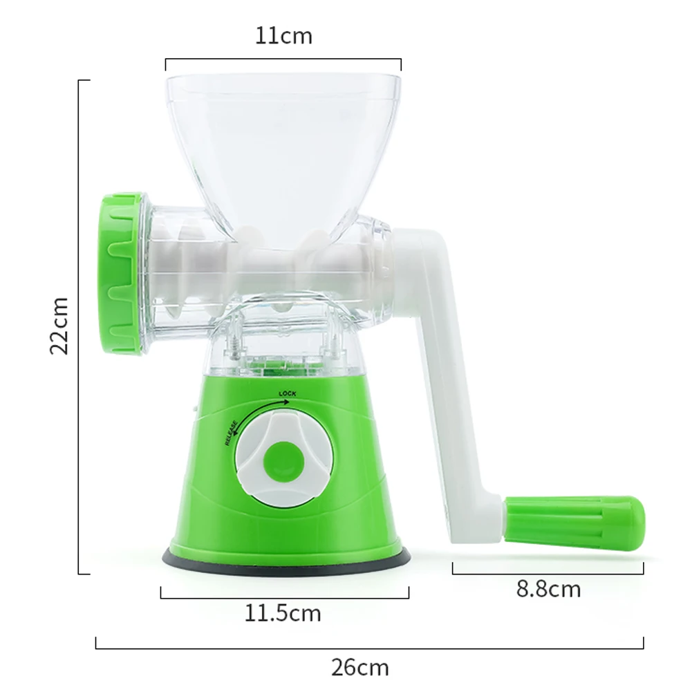 

Manual Meat Grinder Multi Function Vegetable Chopper Cutter Kitchen Tools Sausage Machine Household Kitchen Cooking Tools