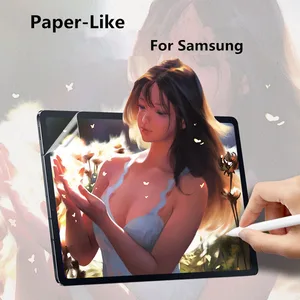 samsung galaxy tab tab s6 lite tab s5e tab s3 tab s7 plus paper like screen protector write draw and sketch with the pen like o free global shipping