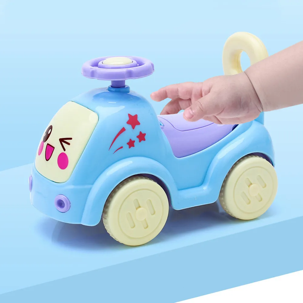 Новый мультфильм оттяните назад игрушечный автомобиль литье 1: 64 светильник