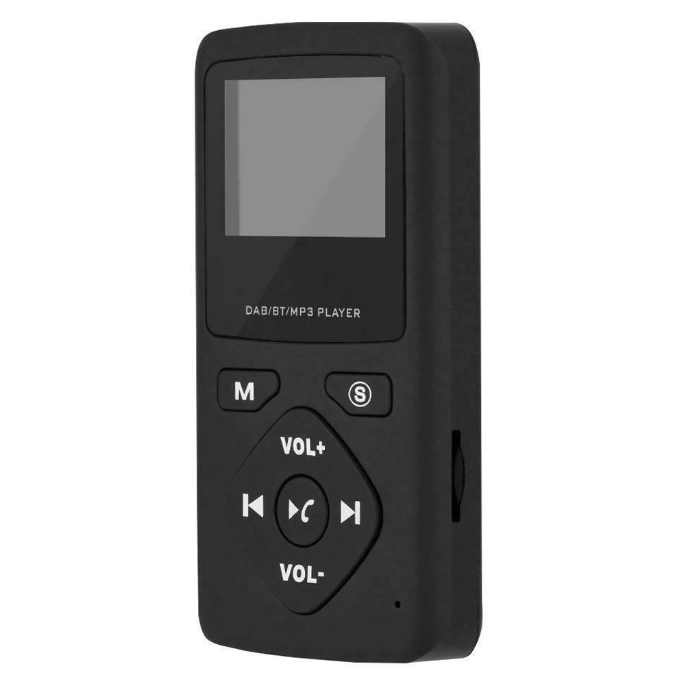Портативный карманный цифровой радиоприемник DAB Bluetooth MP3 плеер с наушником |