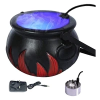 halloween witch cauldron fog maker smoke machine mist maker fogger water fountain pond fog machine