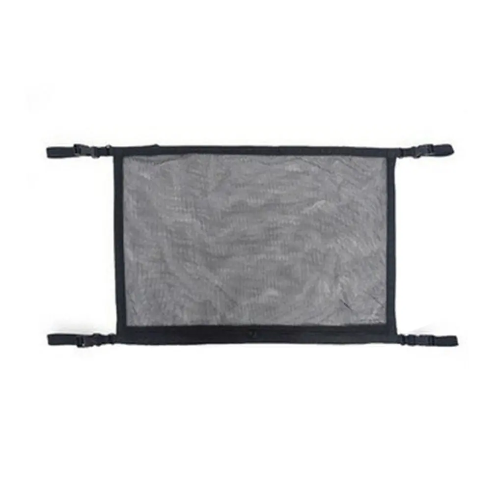 

Car Roof Storage Net Pocket Safe Stable And Not Falling Ceiling Storage No Space Double Layer Design