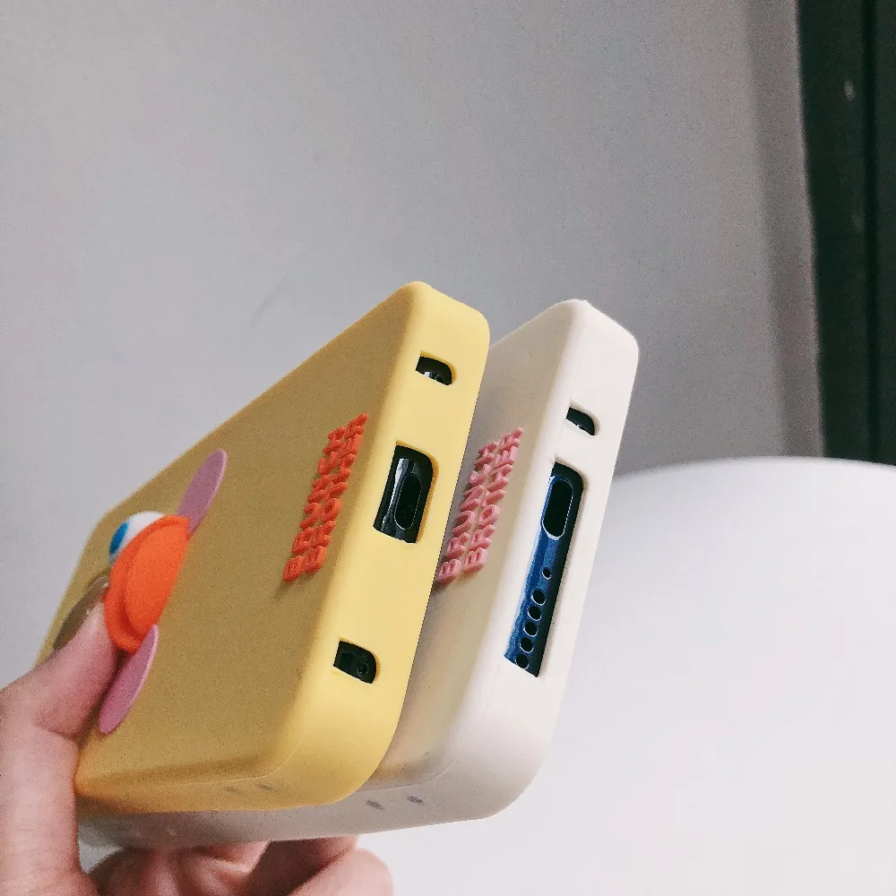 Для samsung galaxy S10 S9 Plus S8 S7 Edge Note 9 8 3D Салли Единорог медведь мультфильм силиконовый чехол для сотового телефона